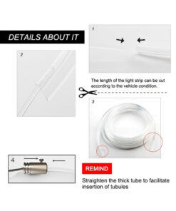 GloboStar® 81843 Car Optic Fiber LED Kit Smart Bluetooth - Φωτισμός Κιτ Οπτικής Ίνας Αυτοκινήτου DC 12V 10W με Smart Bluetooth Controller & Εφαρμογή APP Αδιάβροχο IP65 Πολύχρωμο RGB 14 81843 5