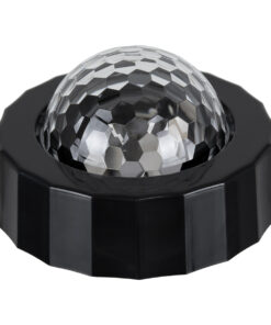 Alternative view of GloboStar® 81844 Φορητό Διακοσμητικό Φωτιστικό Ειδικών Φωτορυθμικών Εφέ PARTY Disco LED 3W DC 5V 300mAh Επαναφορτιζόμενο - Sound Activated - Καλώδιο Τροφοδοσίας USB - Βάση με Μαγνήτη - Πολύχρωμo RGB IP20 Μ7.5 x Π7.5 x Υ4.5cm