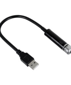 Alternative view of GloboStar® 81845 Διακοσμητικό Φωτιστικό Ειδικών Φωτορυθμικών Εφέ PARTY Disco LASER DC 5V με Καλώδιο Τροφοδοσίας USB Μπλέ IP20 Μ1.4 x Π1.4 x Υ27cm