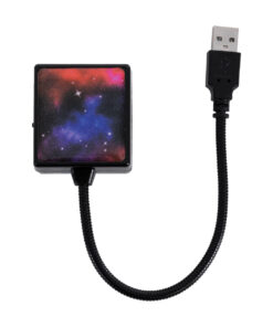 GloboStar® GloboStar® 81847 Διακοσμητικό Φωτιστικό Ειδικών Φωτορυθμικών Εφέ PARTY Disco LASER DC 5V με Καλώδιο Τροφοδοσίας USB Μπλέ Κόκκινο IP20 Μ26.5 x Π4.5 x Υ2.5cm