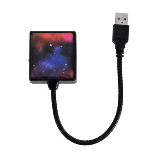 GloboStar® GloboStar® 81847 Διακοσμητικό Φωτιστικό Ειδικών Φωτορυθμικών Εφέ PARTY Disco LASER DC 5V με Καλώδιο Τροφοδοσίας USB Μπλέ Κόκκινο IP20 Μ26.5 x Π4.5 x Υ2.5cm