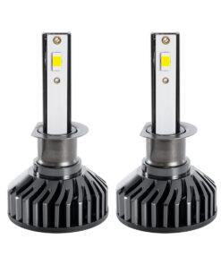 GloboStar® GLOBOSTAR® LEDKITF2 82020 Λάμπα H1 CANbus LED 30W/60W 3500lm/7000lm 360° DC 12-24V Αδιάβροχο IP65 Ψυχρό Λευκό 6000K - CREE COB Chip - Μ4 x Π4 x Υ7cm - Πακέτο 2 Τεμαχίων - 2 Χρόνια Εγγύηση