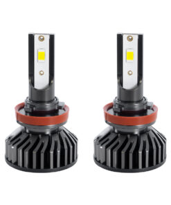 GloboStar® GloboStar® 82024 H8 F2 Line KIT Βασικού Φωτισμού Αυτοκινήτου & Φορτηγού 3rd Generation Can-Bus Series LED CREE CXB COB 30/60W 7000lm DC 12V Αδιάβροχο IP65 Ψυχρό Λευκό 6000K