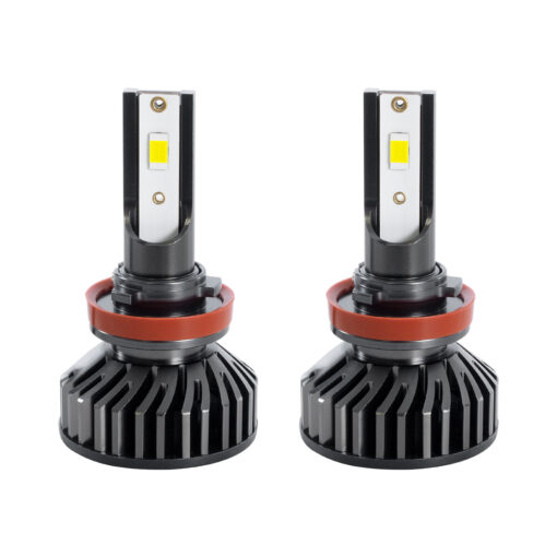 GloboStar® GloboStar® 82024 H8 F2 Line KIT Βασικού Φωτισμού Αυτοκινήτου & Φορτηγού 3rd Generation Can-Bus Series LED CREE CXB COB 30/60W 7000lm DC 12V Αδιάβροχο IP65 Ψυχρό Λευκό 6000K