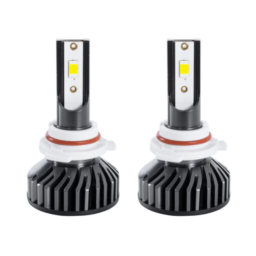 GloboStar® GLOBOSTAR® LEDKITF2 82030 Λάμπα HB4 9006 CANbus LED 30W/60W 3500lm/7000lm 360° DC 12-24V Αδιάβροχο IP65 Ψυχρό Λευκό 6000K - CREE COB Chip - Μ4 x Π4 x Υ6.6cm - Πακέτο 2 Τεμαχίων - 2 Χρόνια Εγγύηση