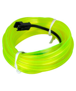 GloboStar® 82202 TUBE 360° Degree Διακοσμητική EL-Wire Neon Αυτοκινήτου Κορδόνι ΣΕΤ 3m 1W/3m 30lm/m 360° DC 12V με Βύσμα Αναπτήρα Αυτοκινήτου Αδιάβροχη IP68 Πράσινο Φωσφορούχο 9 82202 3