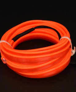 GloboStar® 82206 TUBE 360° Degree Διακοσμητική EL-Wire Neon Αυτοκινήτου Κορδόνι ΣΕΤ 3m 1W/3m 30lm/m 360° DC 12V με Βύσμα Αναπτήρα Αυτοκινήτου Αδιάβροχη IP68 Κόκκινο 9 82206 4