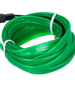 GLOBOSTAR® ELWIRE 82209 Κιτ Διακοσμητικού Φωτισμού Αυτοκινήτου LED 1.2W 84lm 360° DC 12V Αδιάβροχο IP65 Πράσινο - Μ300 x Π1 x Υ0.3cm - 1 Χρόνο Εγγύηση 8 82209 3