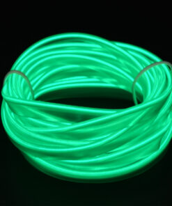 GLOBOSTAR® ELWIRE 82209 Κιτ Διακοσμητικού Φωτισμού Αυτοκινήτου LED 1.2W 84lm 360° DC 12V Αδιάβροχο IP65 Πράσινο - Μ300 x Π1 x Υ0.3cm - 1 Χρόνο Εγγύηση 9 82209 4