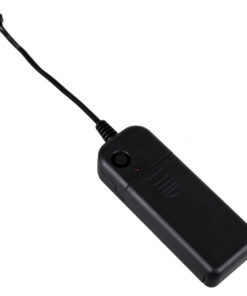 Alternative view of GloboStar® 82221 Φορητός Ελεγκτής Τροφοδοσίας - Τροφοδοτικό για TUBE 360° Degree Διακοσμητική EL-Wire Neon Αυτοκινήτου Κορδόνι με Μπαταρίες 2xAA