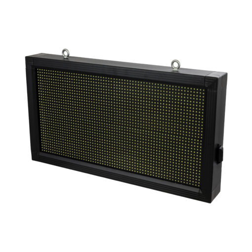 GloboStar® GLOBOSTAR®DISPLAY 90326 Κυλιόμενη Ψηφιακή Επιγραφή 64x32cm P10 Μονής Όψης LED AC 220-240V Αδιάβροχο IP65 Ψυχρό Λευκό 6000K - WiFi Control μέσω FK APP - Αισθητήρας Θερμοκρασίας & Υγρασίας - Μ72 x Π9 x Υ42.5cm - 2 Χρόνια Εγγύηση
