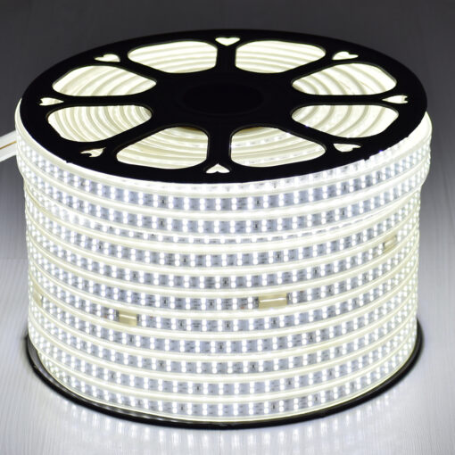 GloboStar® GLOBOSTAR® EPIWIDE 70510 Ταινία LED 24W/m 3120lm/m 120° DC 220-240V Αδιάβροχη IP65 180 x SMD2835 Chip/m Ψυχρό Λευκό 6000K Dimmable - M100 x Π1.7 x Υ0.7cm - 3 Χρόνια Εγγύηση
