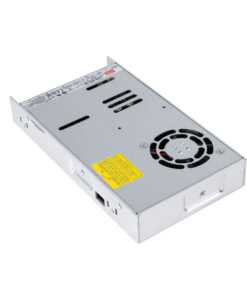 Alternative view of GLOBOSTAR® MEANWELL-LRS450-24 90787 Τροφοδοτικό/Μετασχηματιστής PELV 450W 18.8A DC 24V IP20 - AC 220-240V σε DC 24V / Ρυθμιζόμενo από DC 21.6V έως DC 28.8V - Μ22.5 x Π12.4 x Υ3.5cm - 3 Χρόνια Εγγύηση