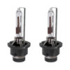 GloboStar® GloboStar® D4S/D4R 84029 Λάμπες Αυτοκινήτου HID Xenon Super Vision High Brightness +60% E1 ECER37 360° DC 12-24V IP20  Φ3.5 x  Υ7.5cm 4300K- Σετ 2 Τεμαχίων