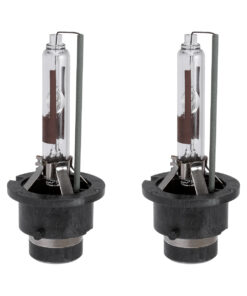 GloboStar® GloboStar® D4S/D4R 84029 Λάμπες Αυτοκινήτου HID Xenon Super Vision High Brightness +60% E1 ECER37 360° DC 12-24V IP20  Φ3.5 x  Υ7.5cm 4300K- Σετ 2 Τεμαχίων