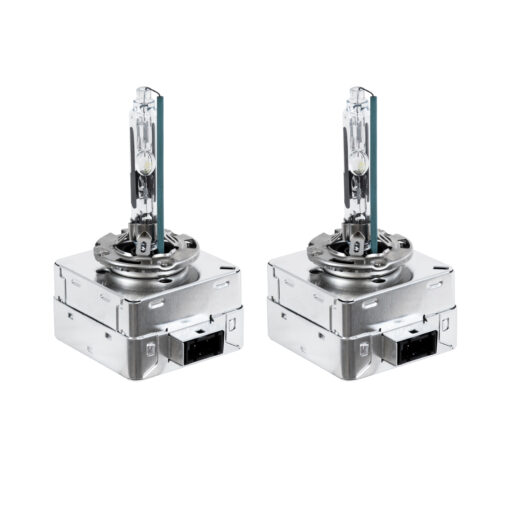 GloboStar® GLOBOSTAR® HID 84041 Λάμπα Xenon D1R Super Vision Υψηλής Φωτεινότητας +80% CANbus DOT ECER37 55W/110W 5000lm/10000lm 360° DC 12-24V Αδιάβροχο IP65 Ψυχρό Λευκό 6000K - Μ4 x Π5 x Υ8cm - Πακέτο 2 Τεμαχίων - 2 Χρόνια Εγγύηση