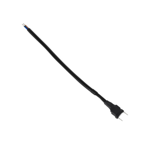 GloboStar® GloboStar® 226033 Connector AC/DC Max 10m Τροφοδοσίας Για Όλες τις Μονόχρωμες Epistar Wide Ταινίες LED Διπλής Σειράς DC 230V 2 Pin Μ25 x Π1.6 x Y0.8cm