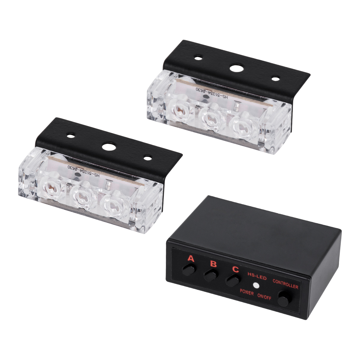 GloboStar® 85000 PRO Series ΣΕΤ 2 x Μπάρες Σήμανσης Οχήματος Πυροσβεστικής για Αυτοκίνητα & Φορτηγά 3 Προγραμμάτων Φωτισμού STROBE LED HIGH POWER 6W DC 10-30V Αδιάβροχο IP65 Κόκκινο 4 GloboStar® 85000 PRO Series ΣΕΤ 2 x Μπάρες Σήμανσης Οχήματος Πυροσβεστικής για Αυτοκίνητα & Φορτηγά 3 Προγραμμάτων Φωτισμού STROBE LED HIGH POWER 6W DC 10-30V Αδιάβροχο IP65 Κόκκινο - Image 2