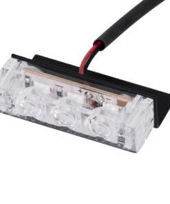 GloboStar® 85000 PRO Series ΣΕΤ 2 x Μπάρες Σήμανσης Οχήματος Πυροσβεστικής για Αυτοκίνητα & Φορτηγά 3 Προγραμμάτων Φωτισμού STROBE LED HIGH POWER 6W DC 10-30V Αδιάβροχο IP65 Κόκκινο 11 85000 4