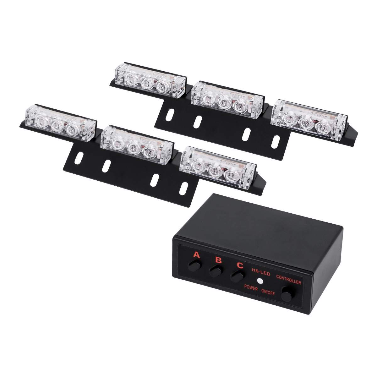 GloboStar® 85009 PRO Series ΣΕΤ 2 x Μπάρες Σήμανσης Οχήματος Οδικής Βοήθείας για Αυτοκίνητα & Φορτηγά 3 Προγραμμάτων Φωτισμού STROBE LED HIGH POWER 18W DC 10-30V Αδιάβροχο IP65 Πορτοκαλί 4 GloboStar® 85009 PRO Series ΣΕΤ 2 x Μπάρες Σήμανσης Οχήματος Οδικής Βοήθείας για Αυτοκίνητα & Φορτηγά 3 Προγραμμάτων Φωτισμού STROBE LED HIGH POWER 18W DC 10-30V Αδιάβροχο IP65 Πορτοκαλί - Image 2