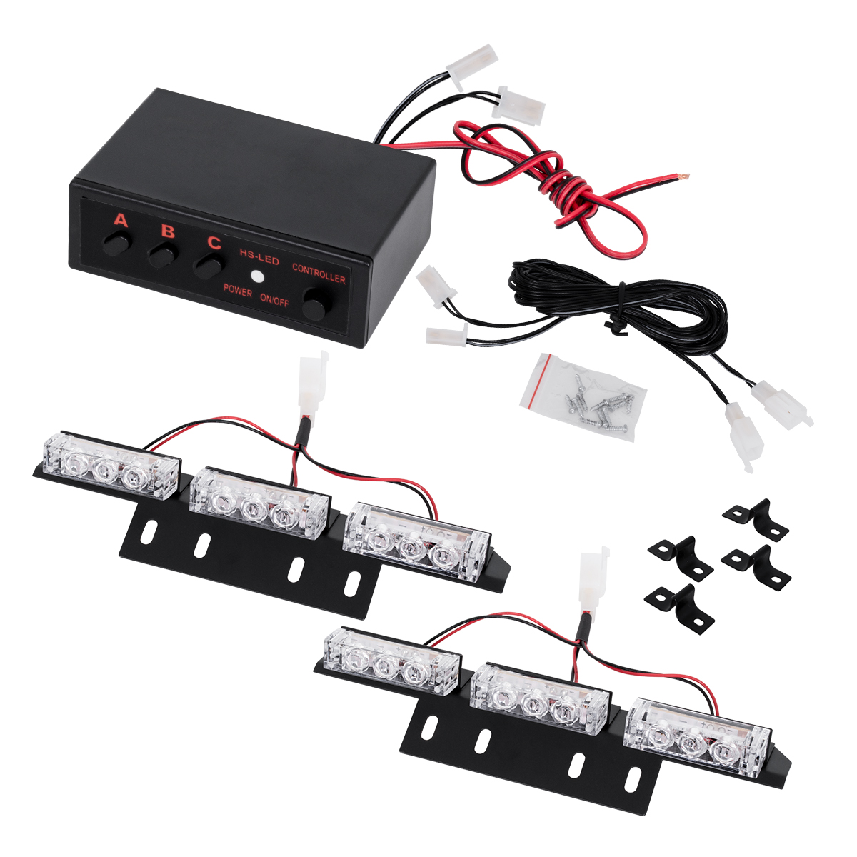 GloboStar® 85009 PRO Series ΣΕΤ 2 x Μπάρες Σήμανσης Οχήματος Οδικής Βοήθείας για Αυτοκίνητα & Φορτηγά 3 Προγραμμάτων Φωτισμού STROBE LED HIGH POWER 18W DC 10-30V Αδιάβροχο IP65 Πορτοκαλί 8 GloboStar® 85009 PRO Series ΣΕΤ 2 x Μπάρες Σήμανσης Οχήματος Οδικής Βοήθείας για Αυτοκίνητα & Φορτηγά 3 Προγραμμάτων Φωτισμού STROBE LED HIGH POWER 18W DC 10-30V Αδιάβροχο IP65 Πορτοκαλί - Image 6