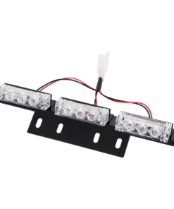 GloboStar® 85011 PRO Series ΣΕΤ 2 x Μπάρες Σήμανσης Οχήματος Αστυνομίας για Αυτοκίνητα & Φορτηγά 3 Προγραμμάτων Φωτισμού STROBE LED HIGH POWER 18W DC 10-30V Αδιάβροχο IP65 Μπλε & Κόκκινο 10 85011 3