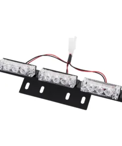 Alternative view of GloboStar® 85017 PRO Series ΣΕΤ 4 x 3 Μπάρες Σήμανσης Οχήματος Οδικής Βοήθειας για Αυτοκίνητα & Φορτηγά 3 Προγραμμάτων Φωτισμού STROBE LED HIGH POWER 36W DC 10-30V Αδιάβροχο IP65 Κόκκινο & Μπλε-  Μ18 x Π4.5 x Υ3cm - 2 Χρόνια Εγγύηση