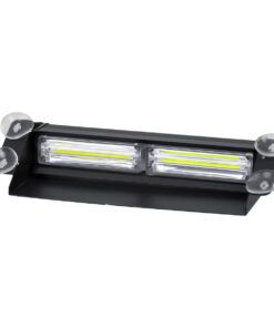 Alternative view of GloboStar® 85113 PRO Series Μπάρα Σήμανσης με Βεντούζες για Παρμπρίζ Οχήματος Security - Ασφαλείας για Αυτοκίνητα & Φορτηγά 13 Προγραμμάτων Φωτισμού STROBE LED CREE CXB COB 18W DC 10-30V IP20 Πράσινο