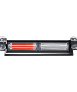 GloboStar® 85117 PRO Series Μπάρα Σήμανσης με Βεντούζες για Παρμπρίζ Οχήματος Αστυνομίας για Αυτοκίνητα & Φορτηγά 13 Προγραμμάτων Φωτισμού LED CREE CXB COB 18W DC 10-30V IP20 Κόκκινο & Μπλε 12 85117 3