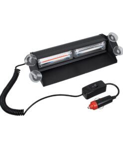 GloboStar® 85117 PRO Series Μπάρα Σήμανσης με Βεντούζες για Παρμπρίζ Οχήματος Αστυνομίας για Αυτοκίνητα & Φορτηγά 13 Προγραμμάτων Φωτισμού LED CREE CXB COB 18W DC 10-30V IP20 Κόκκινο & Μπλε 15 85117 6