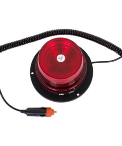 GloboStar® 85150 PRO Series Φάρος Σήμανσης Οχήματος Πυροσβεστικής για Αυτοκίνητα & Φορτηγά STROBE LED 10W DC 12-24V Αδιάβροχος IP65 Κόκκινο 11 85150 5