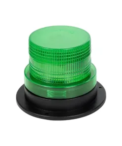 GloboStar® GloboStar® 85151 PRO Series Φάρος Σήμανσης Οχήματος Security - Ασφαλείας για Αυτοκίνητα & Φορτηγά STROBE LED 10W DC 12-24V Αδιάβροχος IP65 Πράσινο
