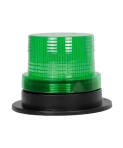 Alternative view of GloboStar® 85151 PRO Series Φάρος Σήμανσης Οχήματος Security - Ασφαλείας για Αυτοκίνητα & Φορτηγά STROBE LED 10W DC 12-24V Αδιάβροχος IP65 Πράσινο