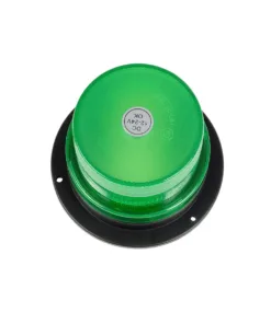 GloboStar® 85151 PRO Series Φάρος Σήμανσης Οχήματος Security - Ασφαλείας για Αυτοκίνητα & Φορτηγά STROBE LED 10W DC 12-24V Αδιάβροχος IP65 Πράσινο 9 85151 4