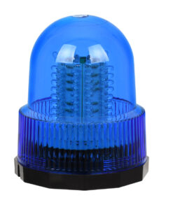 Alternative view of GloboStar® 85158 PRO Series Φάρος Σήμανσης Οχήματος Αστυνομίας για Αυτοκίνητα & Φορτηγά 6 Προγραμμάτων Φωτισμού STROBE LED 20W DC 10-30V Αδιάβροχος IP65 Μπλε