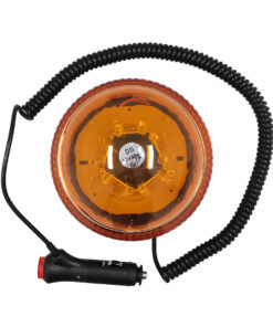 GloboStar® 85159 PRO Series Φάρος Σήμανσης Οχήματος Οδικής Βοήθείας για Αυτοκίνητα & Φορτηγά 6 Προγραμμάτων Φωτισμού STROBE LED 20W DC 10-30V Αδιάβροχος IP65 Πορτοκαλί 7 85159 3