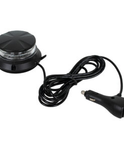 GloboStar® 85168 PRO Series Φάρος Σήμανσης Οχήματος Πυροσβεστικής για Αυτοκίνητα & Φορτηγά 6 Προγραμμάτων Φωτισμού STROBE LED SMD 3030 48W DC 10-30V Αδιάβροχος IP66 Κόκκινο 12 85168 5