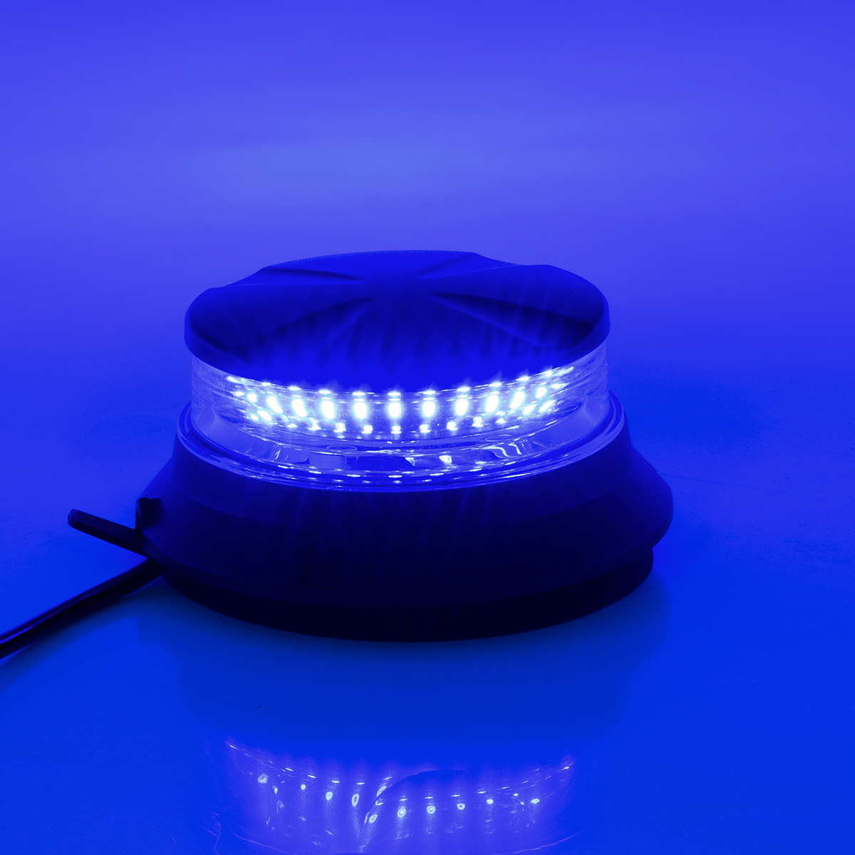 GloboStar® 85170 PRO Series Φάρος Σήμανσης Οχήματος Αστυνομίας για Αυτοκίνητα & Φορτηγά 6 Προγραμμάτων Φωτισμού STROBE LED SMD 3030 48W DC 10-30V Αδιάβροχος IP66 Μπλε 8 GloboStar® 85170 PRO Series Φάρος Σήμανσης Οχήματος Αστυνομίας για Αυτοκίνητα & Φορτηγά 6 Προγραμμάτων Φωτισμού STROBE LED SMD 3030 48W DC 10-30V Αδιάβροχος IP66 Μπλε - Image 6