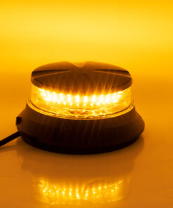 GloboStar® 85171 PRO Series Φάρος Σήμανσης Οχήματος Οδικής Βοήθείας για Αυτοκίνητα & Φορτηγά 6 Προγραμμάτων Φωτισμού STROBE LED SMD 3030 48W DC 10-30V Αδιάβροχος IP66 Πορτοκαλί 13 85171 6