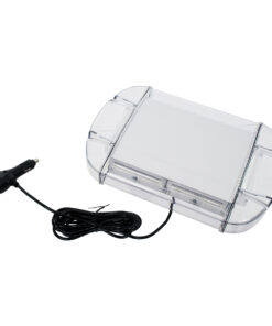 GloboStar® 85176 PRO Series Φάρος Σήμανσης Οχήματος Αστυνομίας για Αυτοκίνητα & Φορτηγά 6 Προγραμμάτων Φωτισμού STROBE LED COB 60W DC 10-30V Αδιάβροχος IP66 Μπλε 13 85176 6