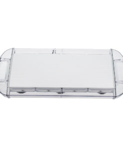 GloboStar® 85184 PRO Series Φάρος Σήμανσης Οχήματος Ασθενοφόρου για Αυτοκίνητα & Φορτηγά 6 Προγραμμάτων Φωτισμού STROBE LED COB 100W DC 10-30V Αδιάβροχος IP66 Ψυχρό Λευκό 6000K 11 85184 3