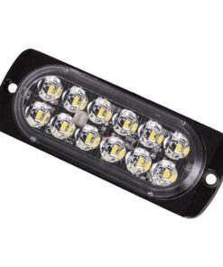 Alternative view of GloboStar® 85263 PRO Series Μπάρα Σήμανσης Οχήματος Ασθενοφόρου για Αυτοκίνητα & Φορτηγά Φωτισμού STROBE LED SMD 3030 12W DC 12-24V Αδιάβροχη IP65 Ψυχρό Λευκό 6000K