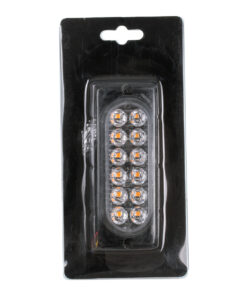 GloboStar® 85264 PRO Series Μπάρα Σήμανσης Οχήματος Οδικής Βοήθείας για Αυτοκίνητα & Φορτηγά Φωτισμού STROBE LED SMD 3030 12W DC 12-24V Αδιάβροχη IP65 Πορτοκαλί 16 85264 7