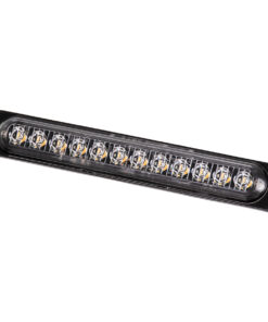 Alternative view of GloboStar® 85269 PRO Series Μπάρα Σήμανσης Οχήματος Οδικής Βοήθείας για Αυτοκίνητα & Φορτηγά 10 Προγραμμάτων Φωτισμού STROBE LED SMD 3030 15W DC 12-24V Αδιάβροχη IP65 Πορτοκαλί