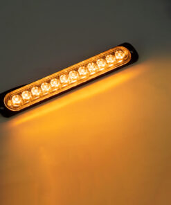 GloboStar® 85269 PRO Series Μπάρα Σήμανσης Οχήματος Οδικής Βοήθείας για Αυτοκίνητα & Φορτηγά 10 Προγραμμάτων Φωτισμού STROBE LED SMD 3030 15W DC 12-24V Αδιάβροχη IP65 Πορτοκαλί 16 85269 7