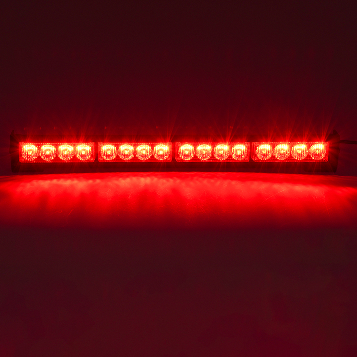 GloboStar® 85272 PRO Series Μπάρα Σήμανσης Οχήματος Πυροσβεστικής για Αυτοκίνητα & Φορτηγά 16 Προγραμμάτων Φωτισμού STROBE LED SMD 3030 32W DC 10-30V Αδιάβροχη IP66 Κόκκινο 13 GloboStar® 85272 PRO Series Μπάρα Σήμανσης Οχήματος Πυροσβεστικής για Αυτοκίνητα & Φορτηγά 16 Προγραμμάτων Φωτισμού STROBE LED SMD 3030 32W DC 10-30V Αδιάβροχη IP66 Κόκκινο - Image 11