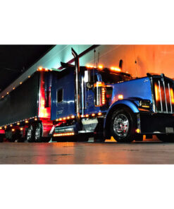 GloboStar® 85307 Πακέτο 50 Τεμάχια Φώτα Όγκου για Φορτηγά BULLET PIN LED SMD 5730 1W / Τεμ. 100lm DC 24V Αδιάβροχα IP65 Ψυχρό Λευκό 6000K 10 85307 5