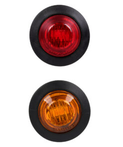 GloboStar® 85308 Πακέτο 10 Τεμάχια Φώτα Όγκου για Φορτηγά BULLET PIN LED SMD 5730 1W / Τεμ. 100lm DC 24V Αδιάβροχα IP65 5x Κόκκινα - 5x Πορτοκαλί 8 85308 3