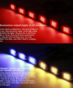 GloboStar® 85331 Car Underbody LED Flood Kit DC 12V 60W με Smart Bluetooth Controller - Εφαρμογή APP & Ασύρματο Χειριστήριο RF Αδιάβροχο IP68 Πολύχρωμο RGB 18 85331 7