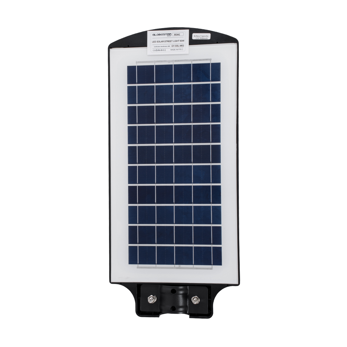 GloboStar® STREETA 85342 Professional LED Solar Street Light Αυτόνομο Ηλιακό Φωτιστικό Δρόμου 60W 600lm 96 x LED SMD 5730 με Ενσωματωμένο Φωτοβολταϊκό Panel 6V 9W & Επαναφορτιζόμενη Μπαταρία Li-ion 3.2V 9000mAh με Αισθητήρα Ημέρας-Νύχτας & PIR Αισθητήρα Κίνησης - Αδιάβροχο IP65 - Ψυχρό Λευκό 6000K - Μ22 x Π6 x Υ50cm - 2 Years Warranty 6 GloboStar® STREETA 85342 Professional LED Solar Street Light Αυτόνομο Ηλιακό Φωτιστικό Δρόμου 60W 600lm 96 x LED SMD 5730 με Ενσωματωμένο Φωτοβολταϊκό Panel 6V 9W & Επαναφορτιζόμενη Μπαταρία Li-ion 3.2V 9000mAh με Αισθητήρα Ημέρας-Νύχτας & PIR Αισθητήρα Κίνησης - Αδιάβροχο IP65 - Ψυχρό Λευκό 6000K - Μ22 x Π6 x Υ50cm - 2 Years Warranty - Image 4